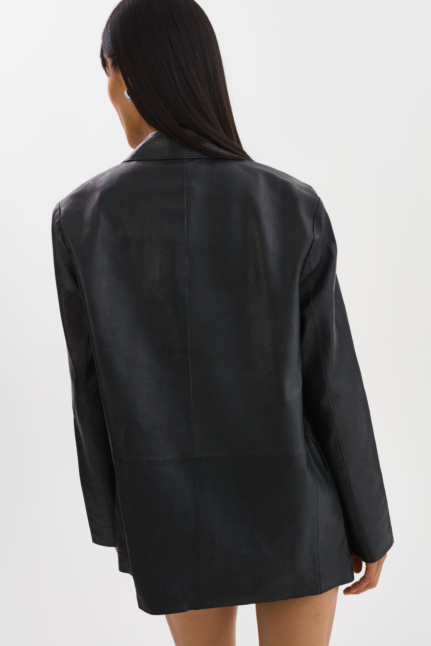 QUIRINA | Leather Blazer