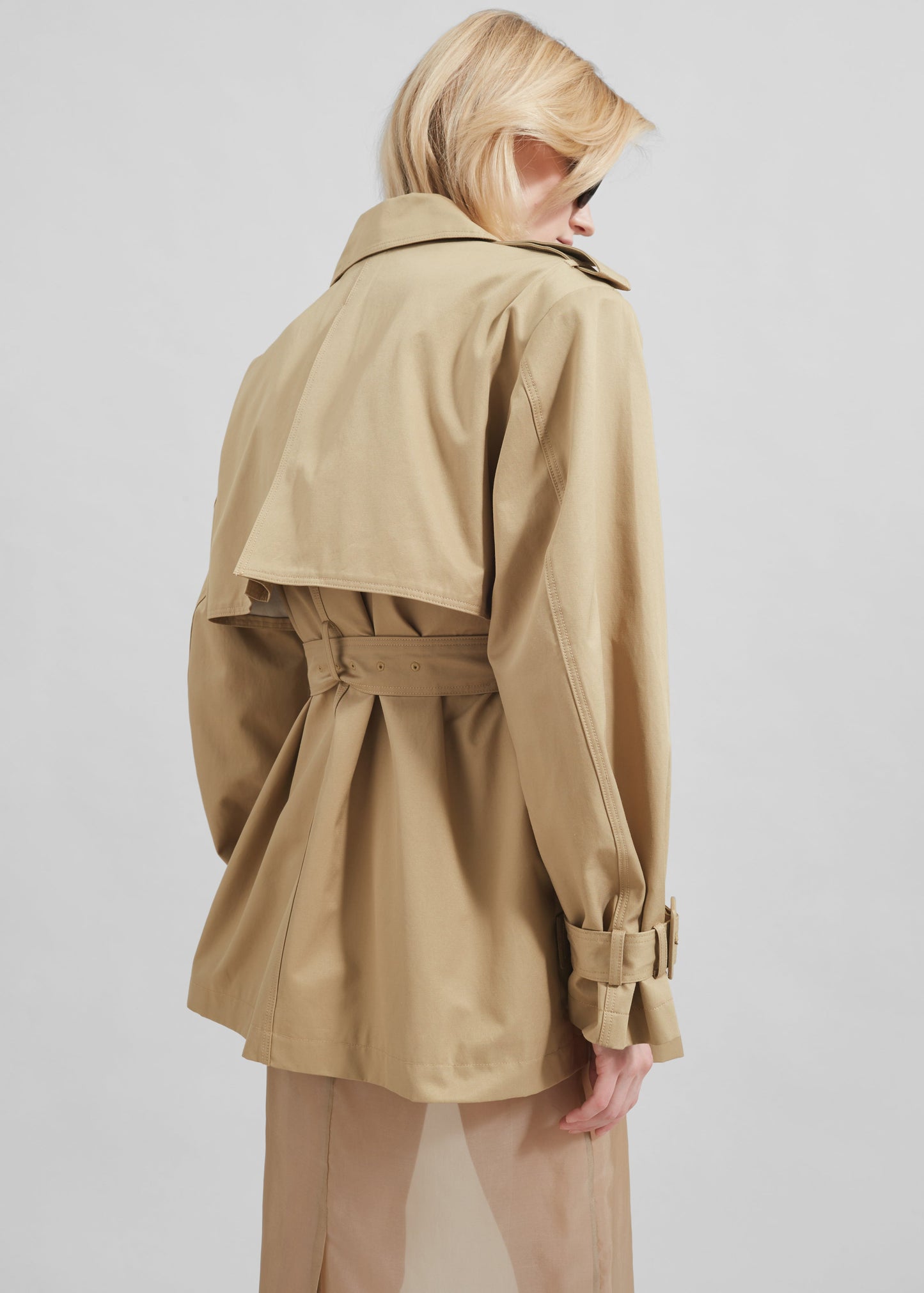 Raleigh Trench Coat - Beige