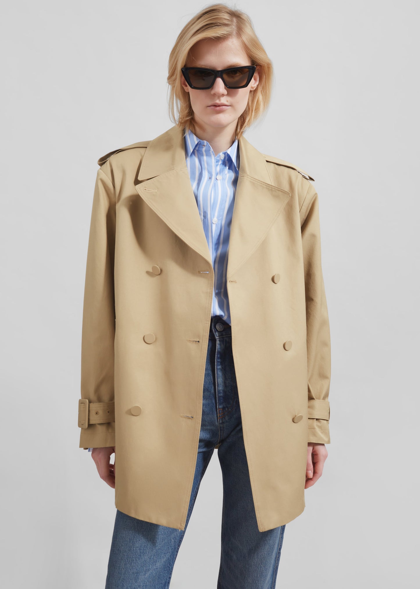 Raleigh Trench Coat - Beige