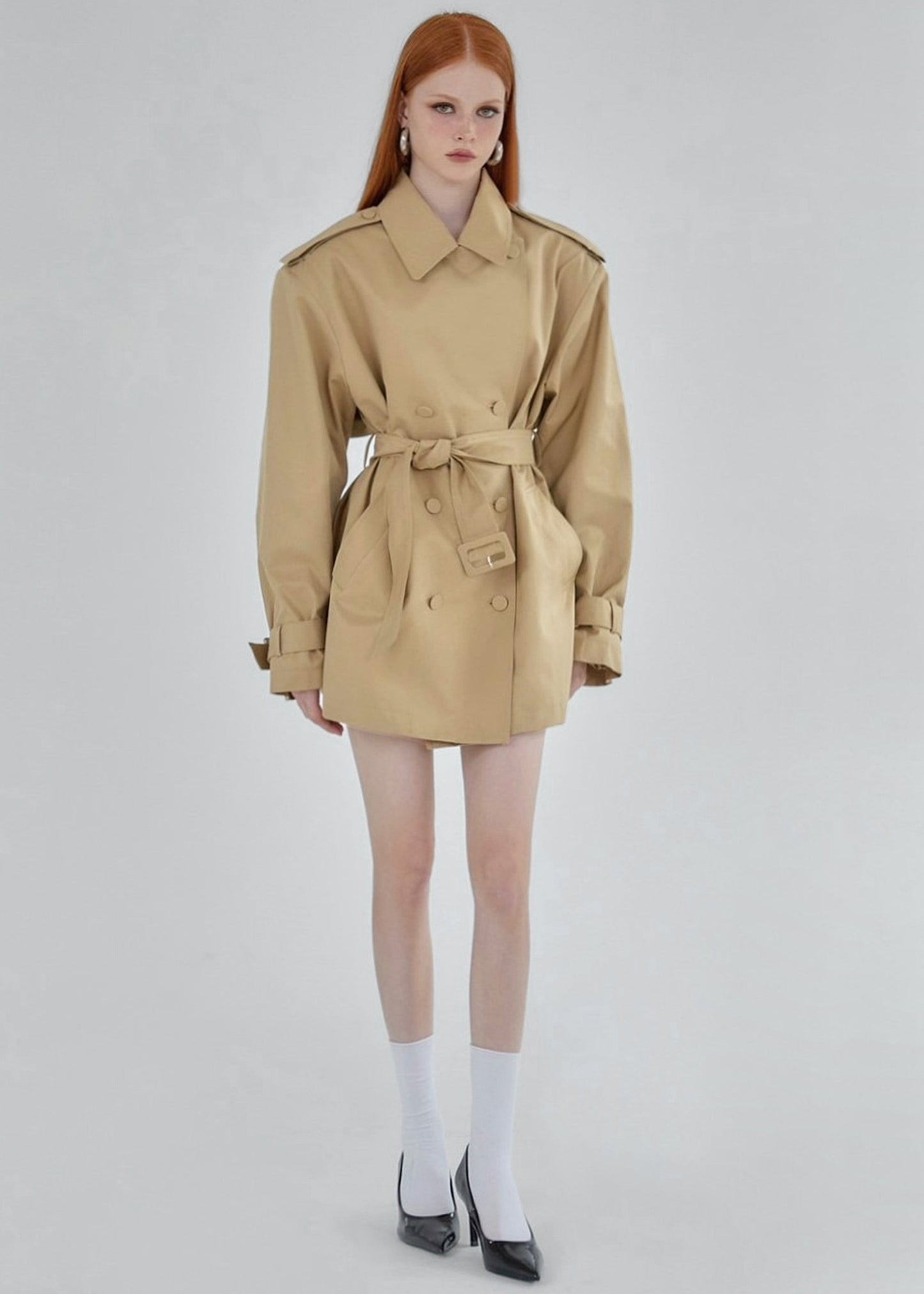 Raleigh Trench Coat - Beige