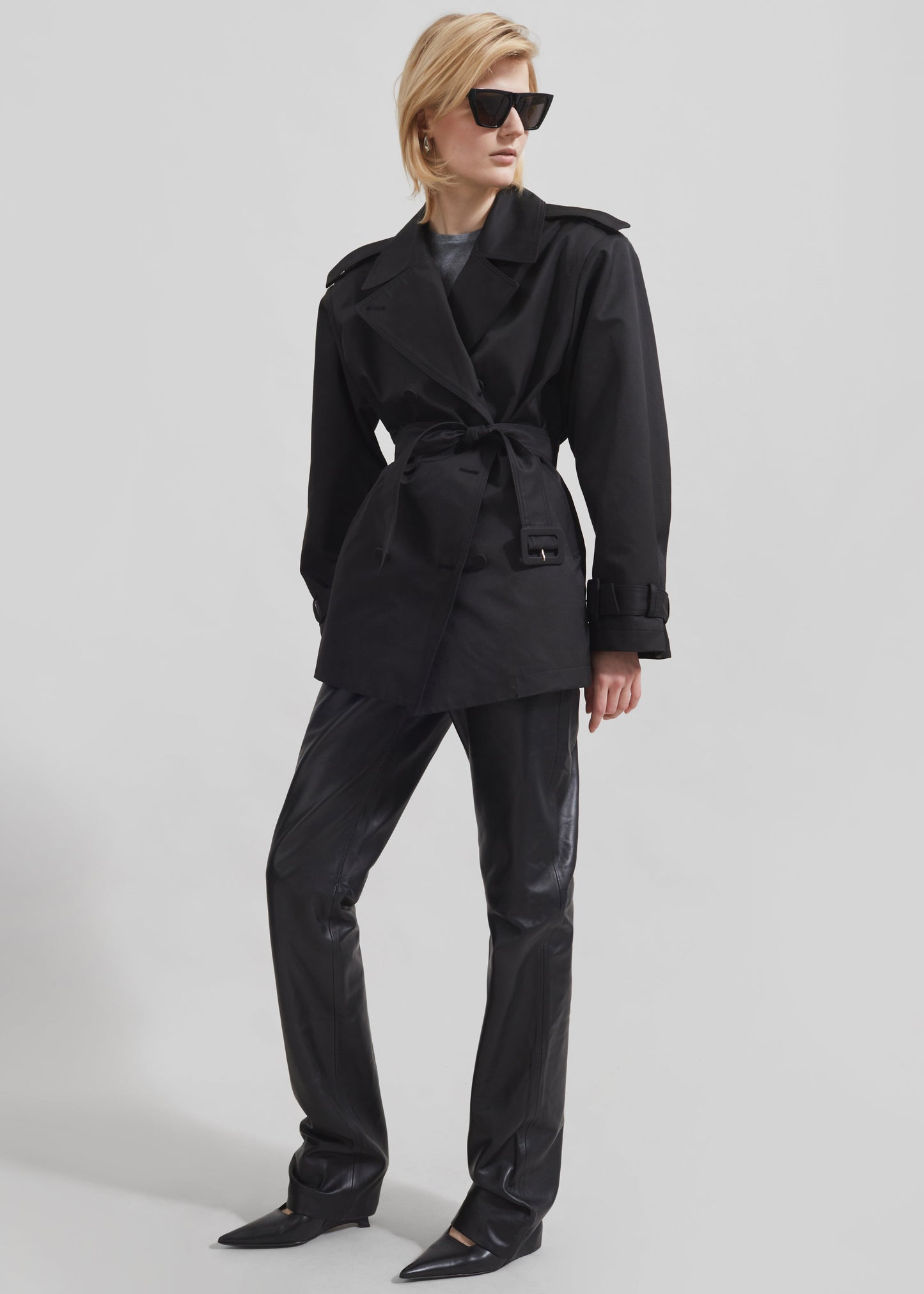 Raleigh Trench Coat - Black