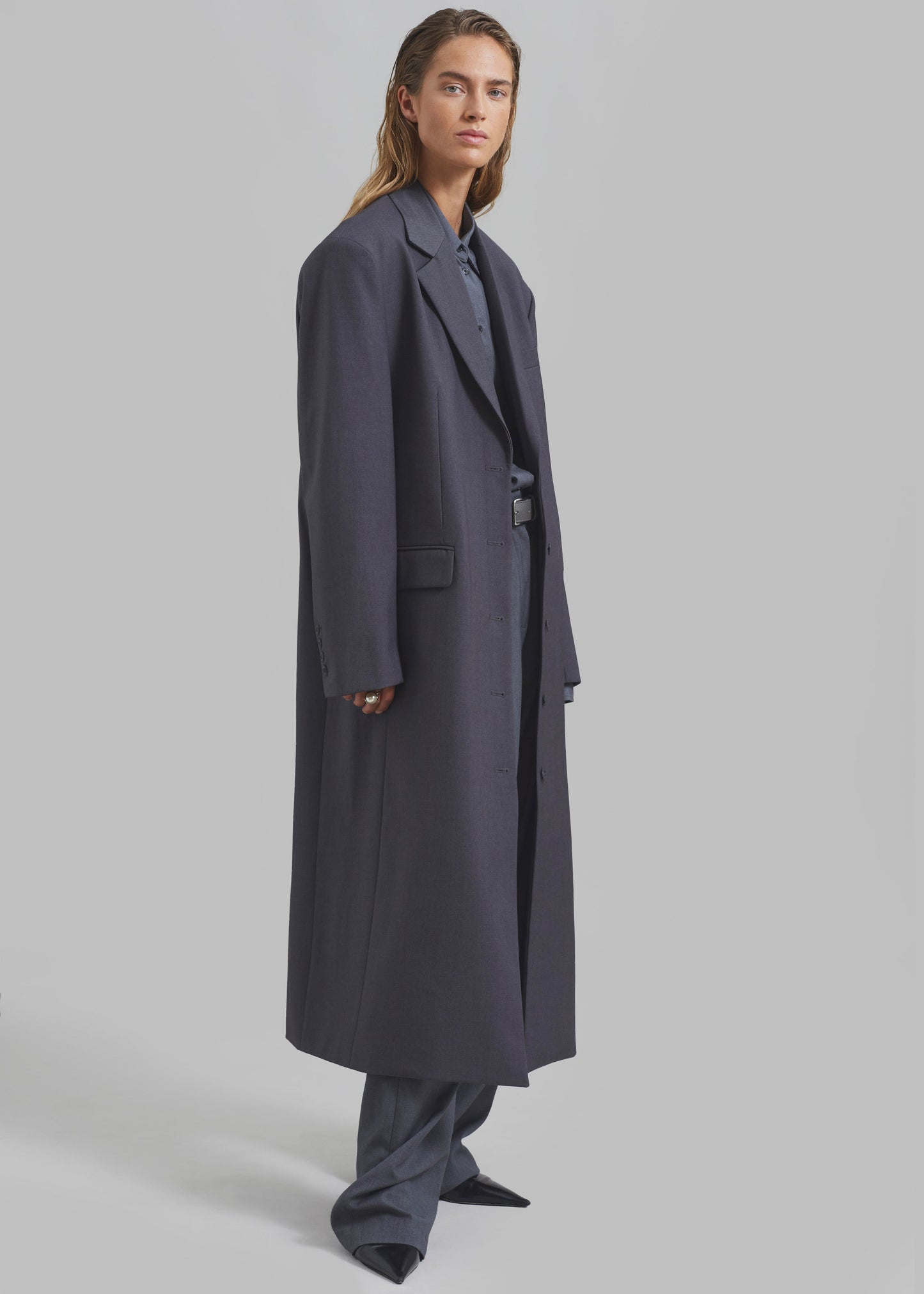 Robinson Long Coat - Grey