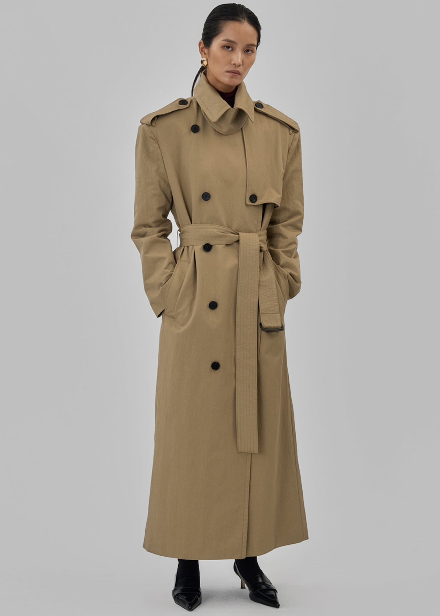 Rolen Trench Coat - Beige