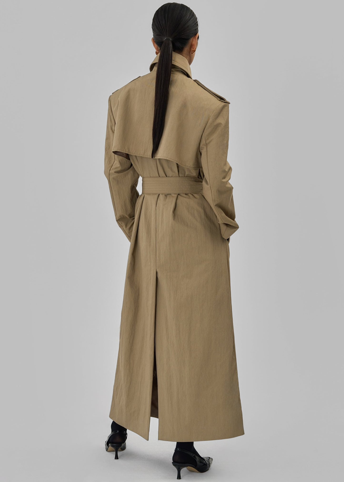 Rolen Trench Coat - Beige