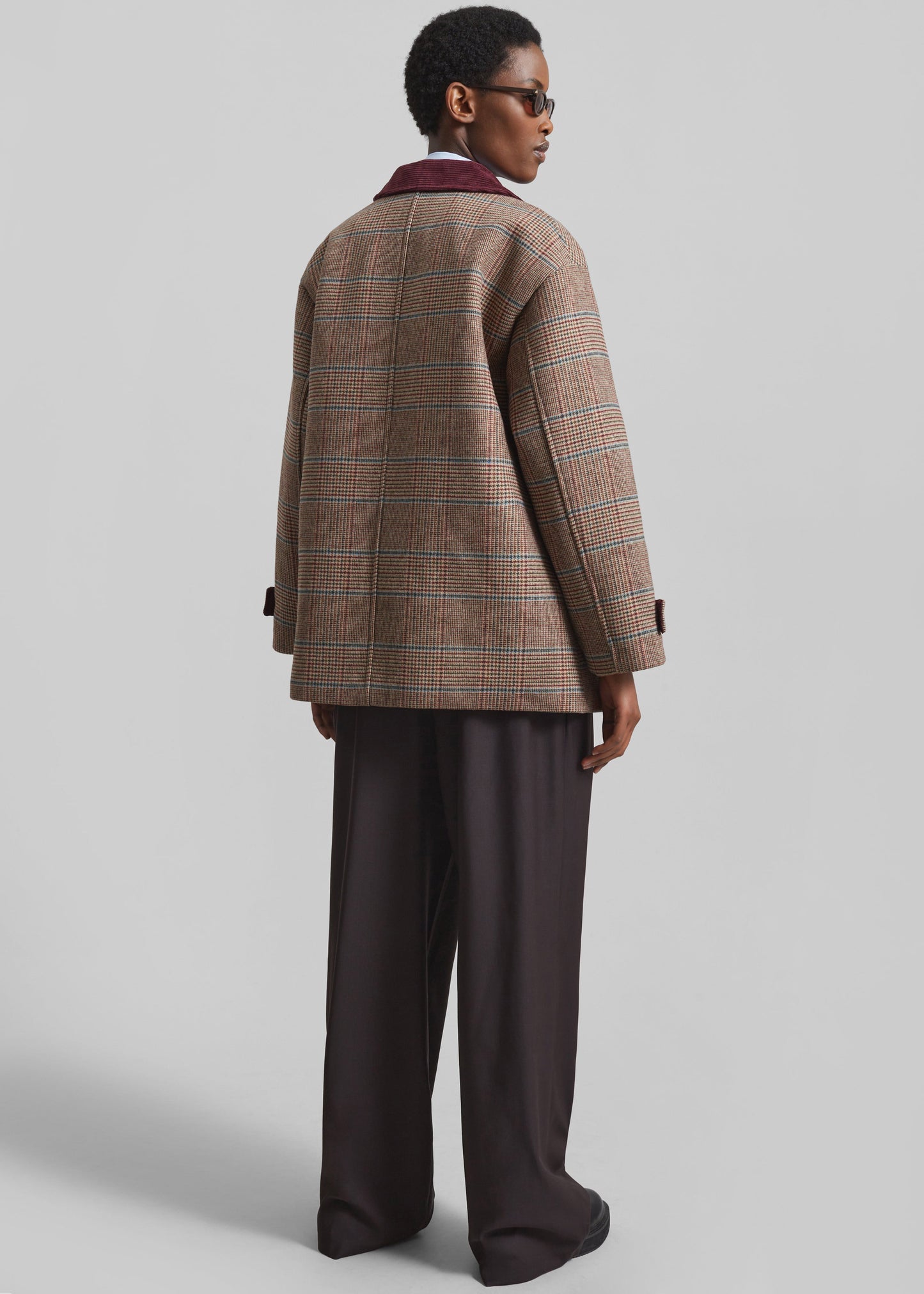 Selworth Plaid Wool Jacket - Multicolor