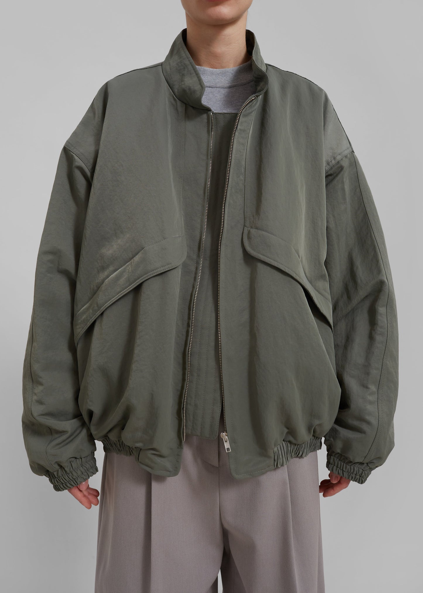 Seth Oversized Jacket - Khaki