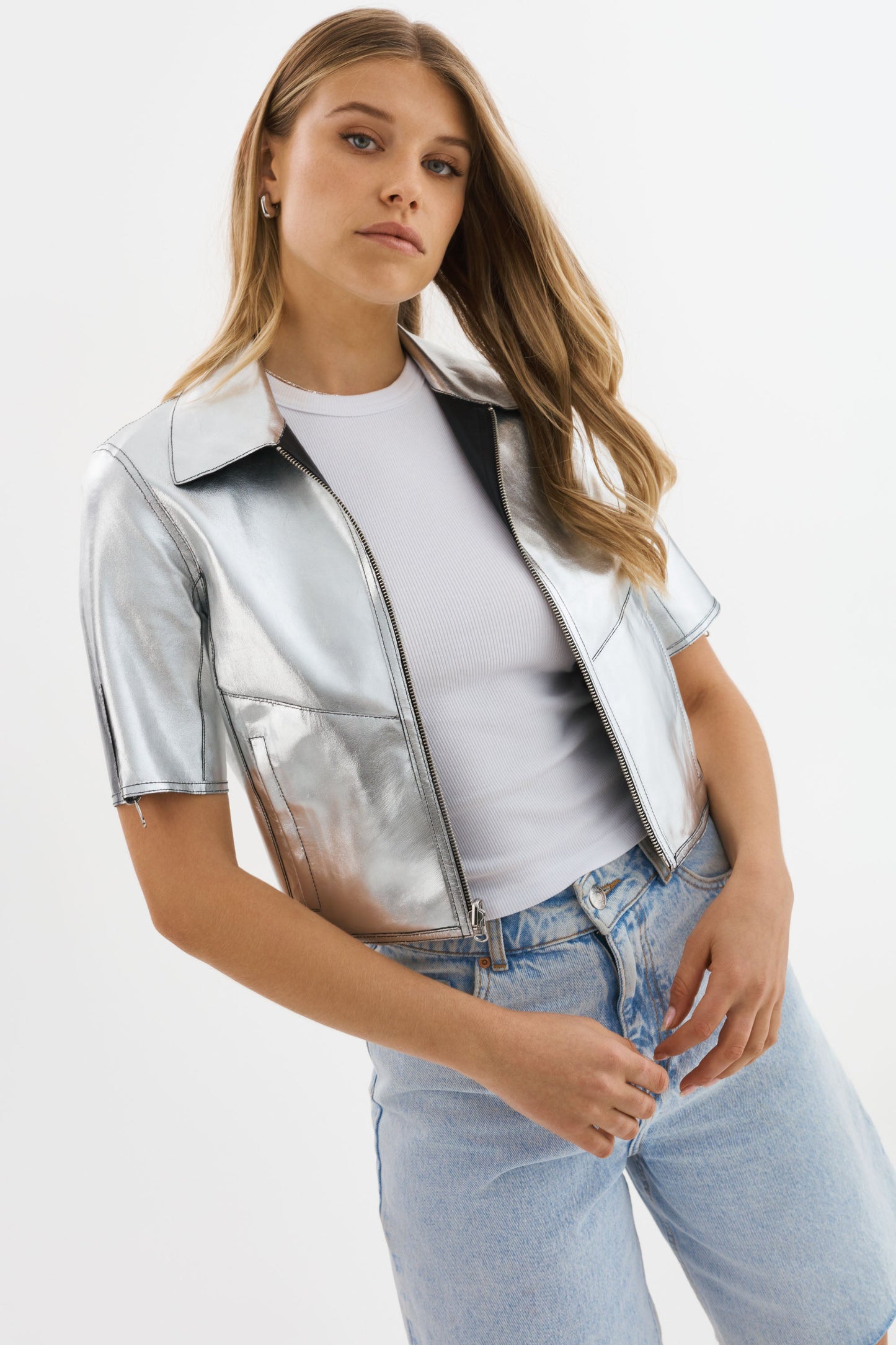 SEVANA | Reversible Leather Jacket