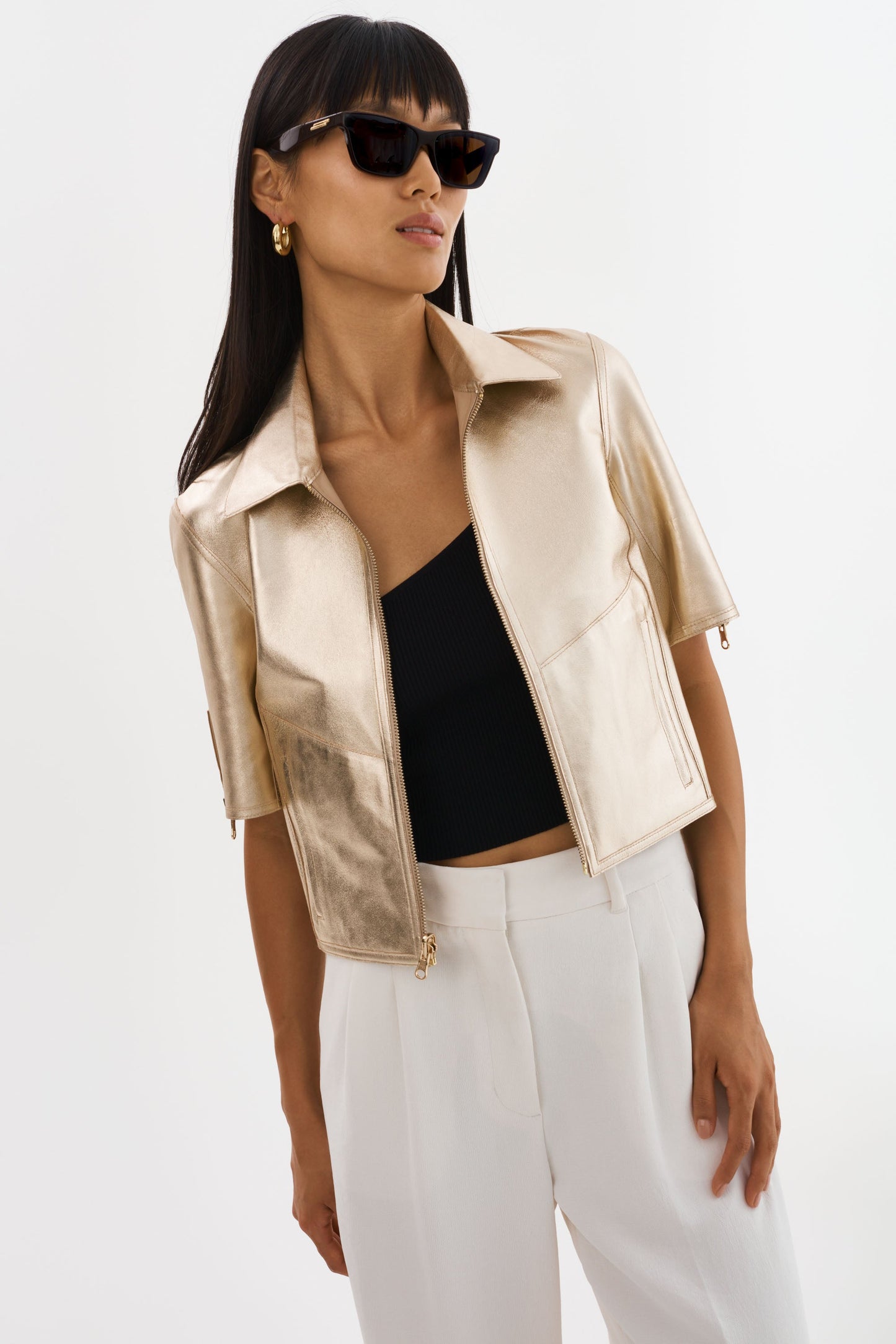 SEVANA | Reversible Leather Jacket