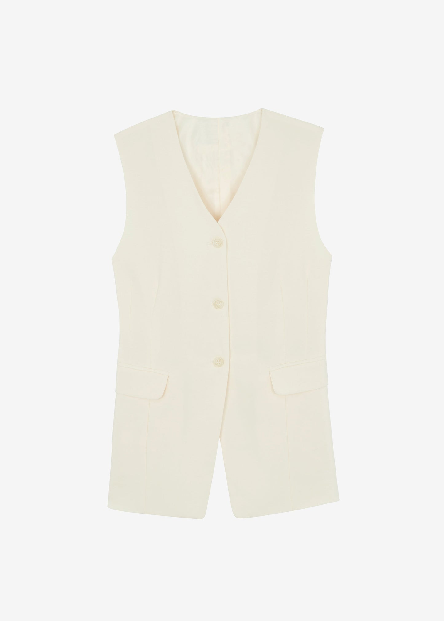 Sutton Vest - Cream