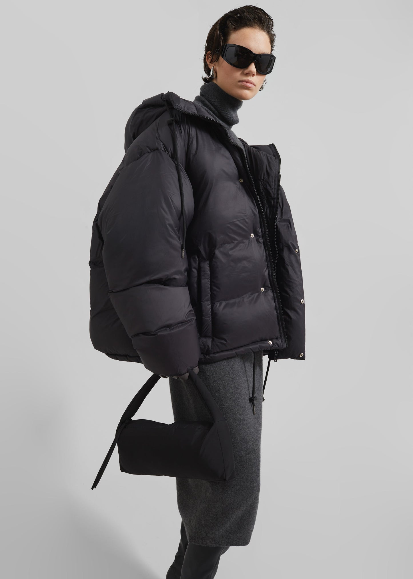 Timra Puffer Jacket - Black