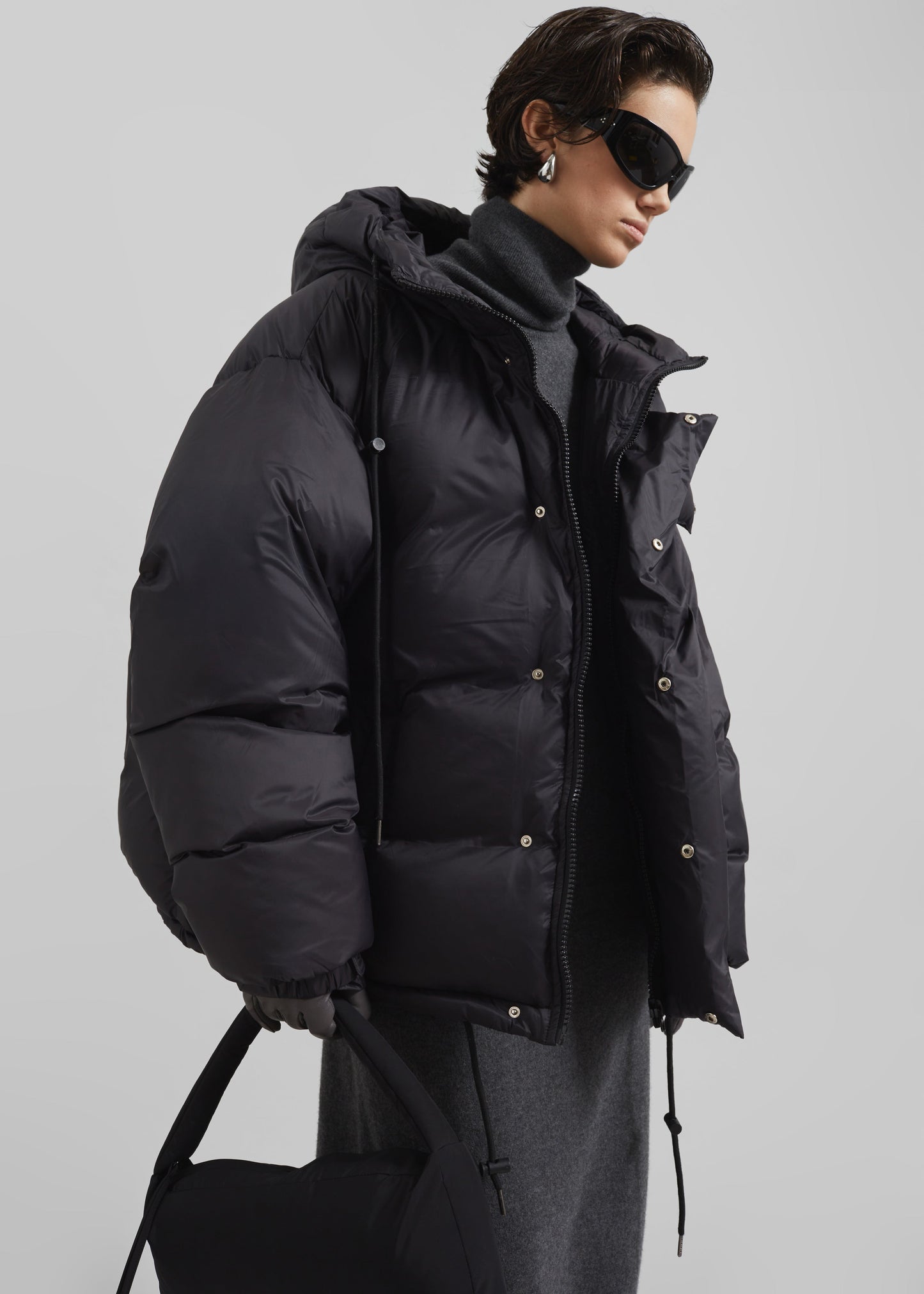 Timra Puffer Jacket - Black