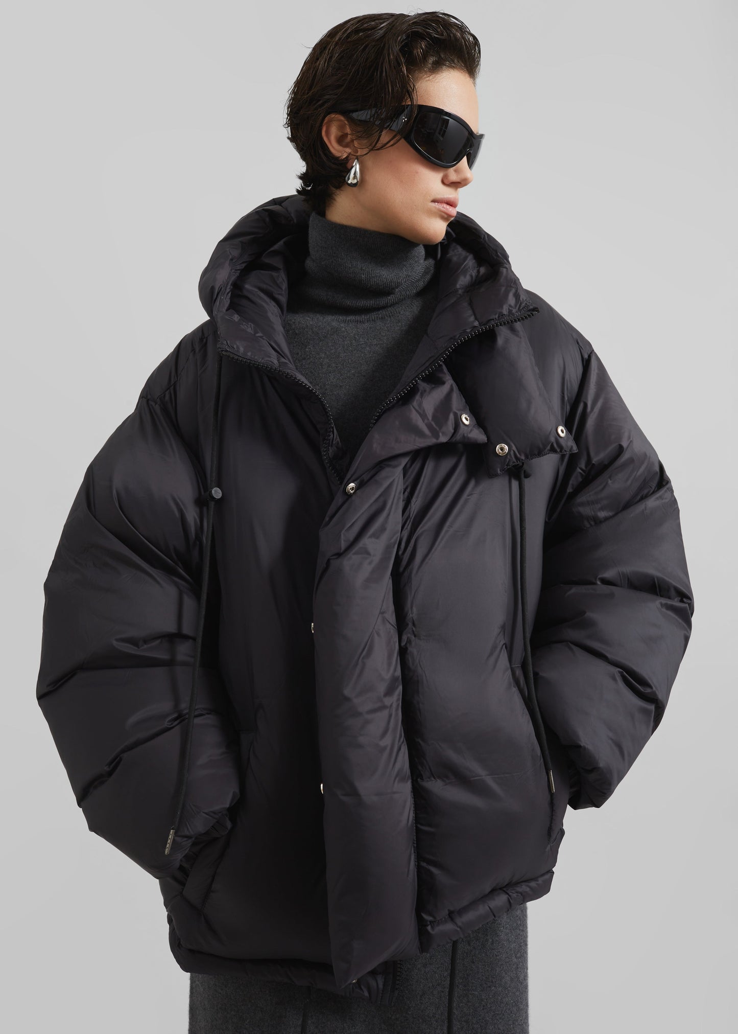 Timra Puffer Jacket - Black