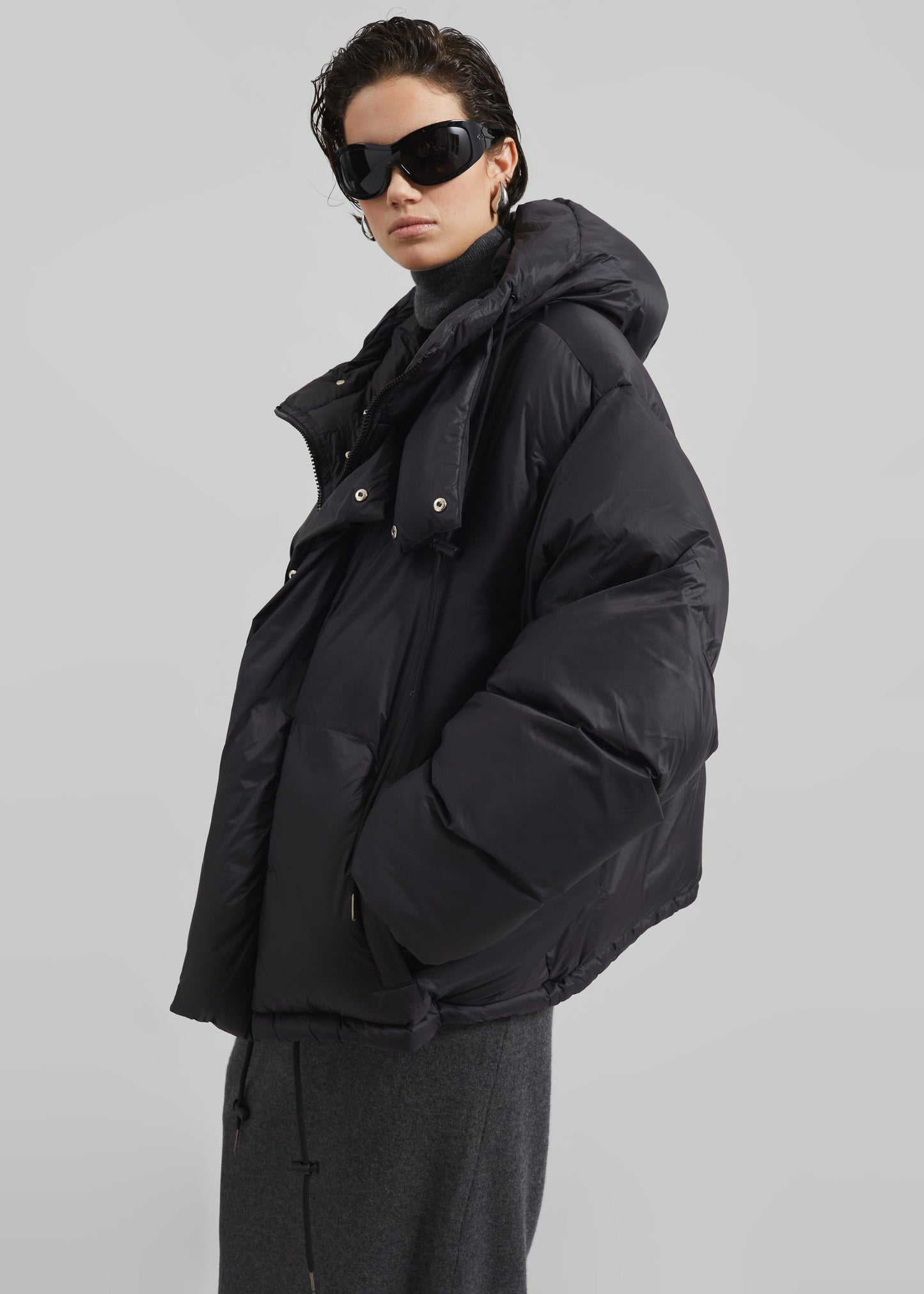 Timra Puffer Jacket - Black