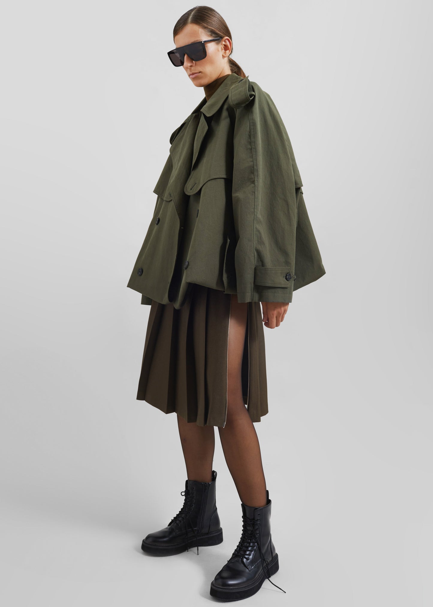 Tromso Convertible Trench - Khaki