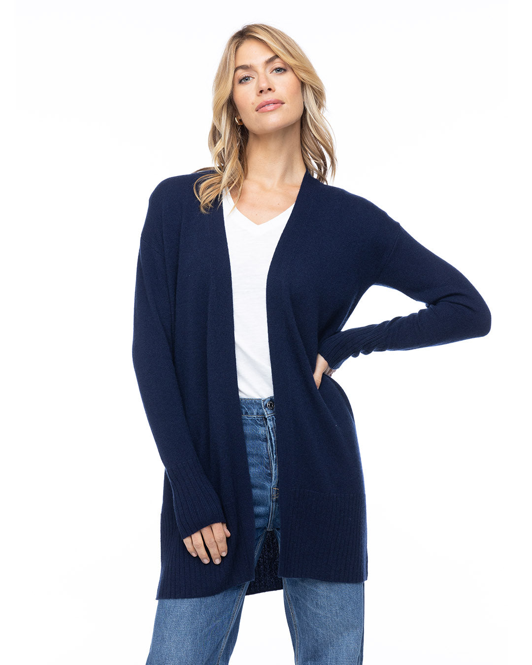 Long Cashmere Cardigan