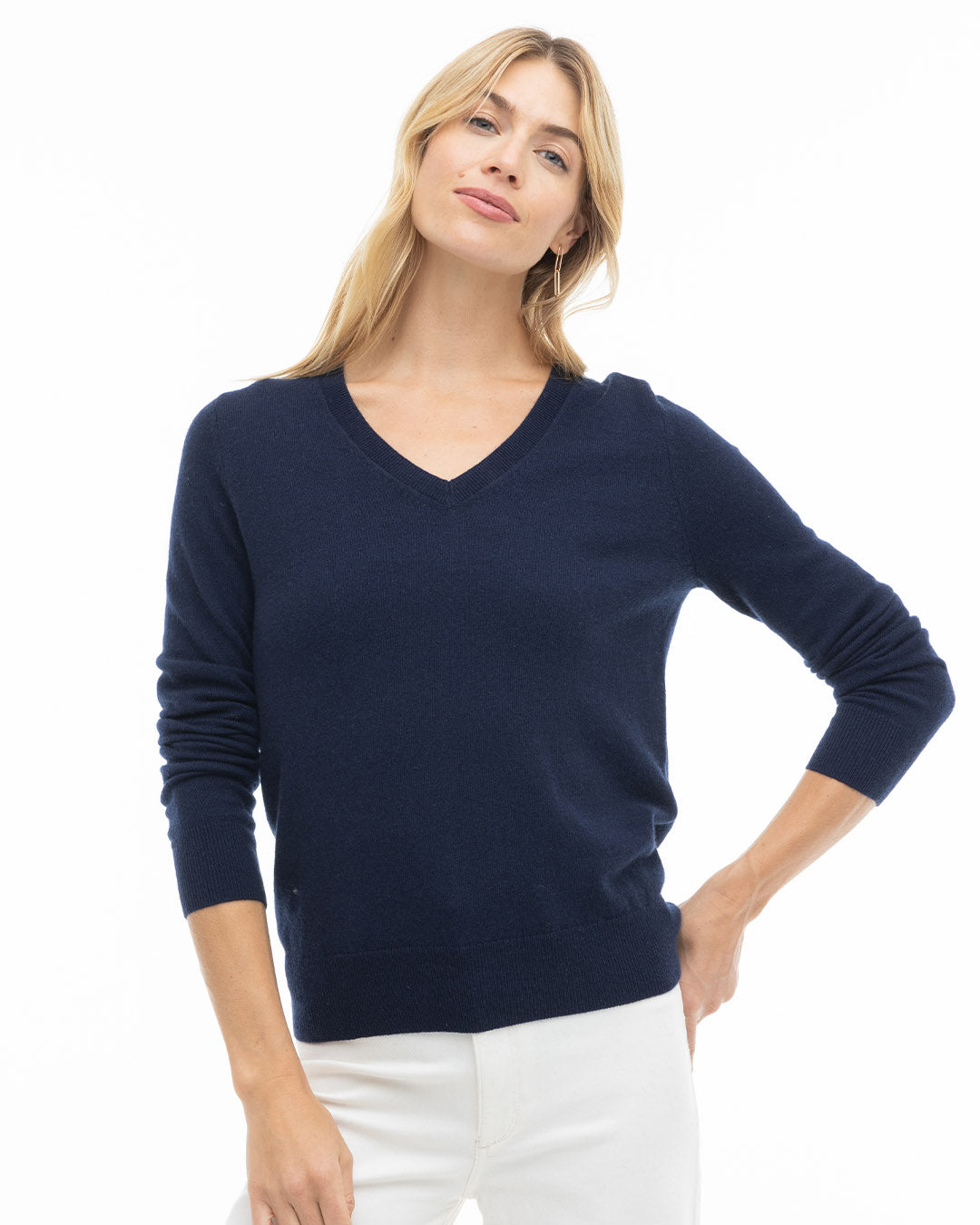 Essential Cashmere V-Neck