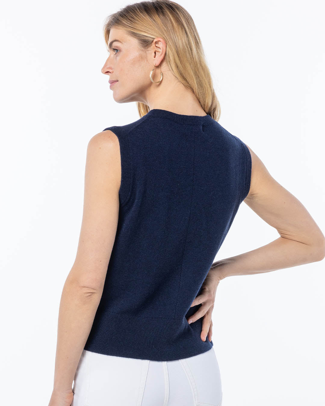 Cashmere Sleeveless Shell