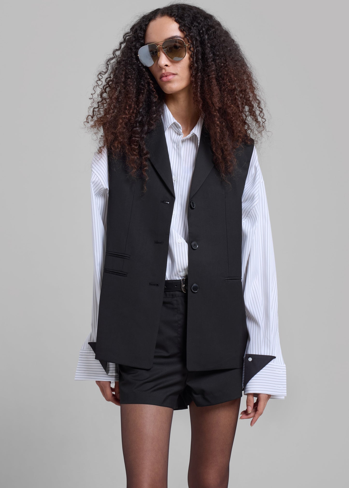 Xandra Vest - Black