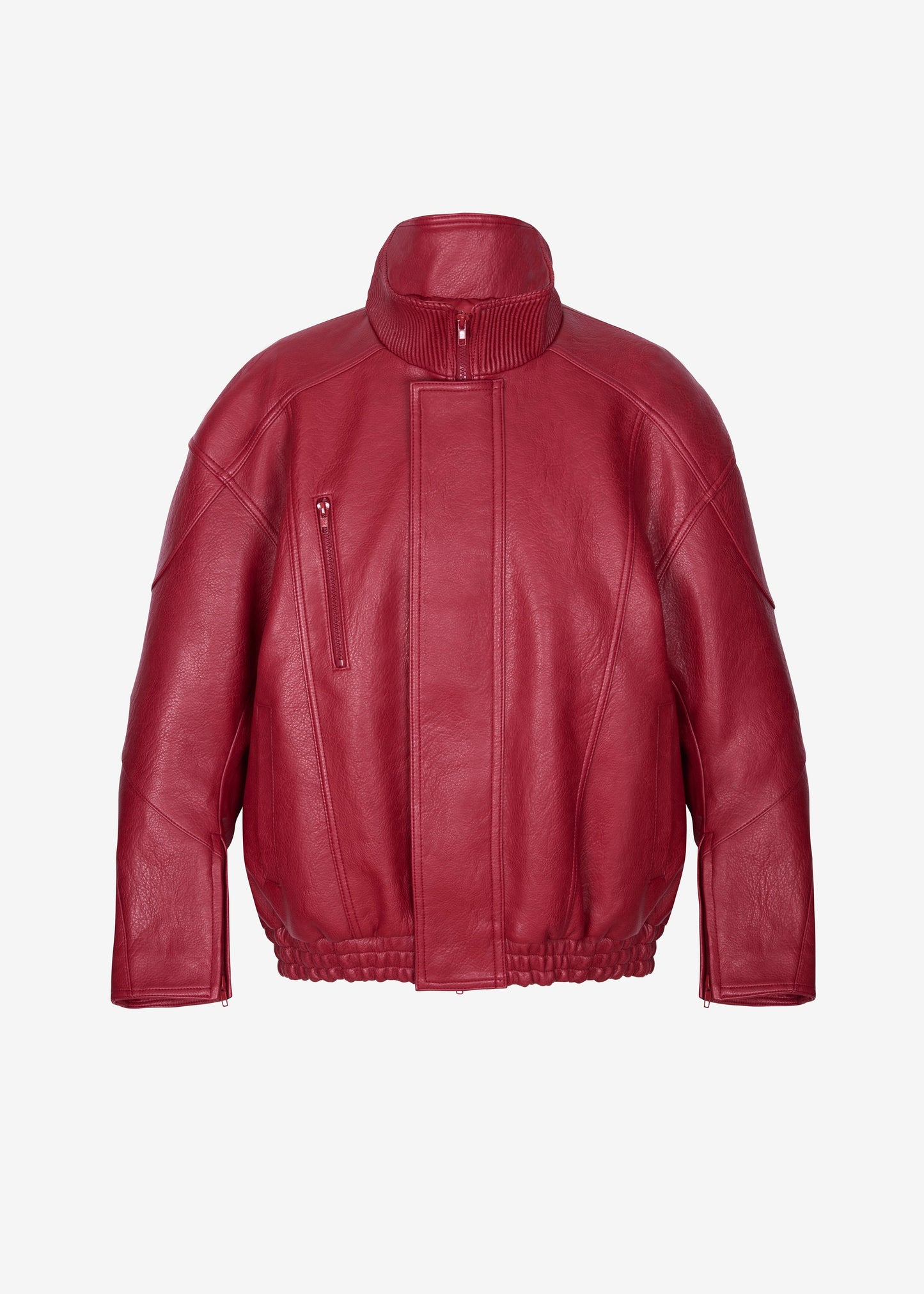 Zion Bomber Jacket - Red