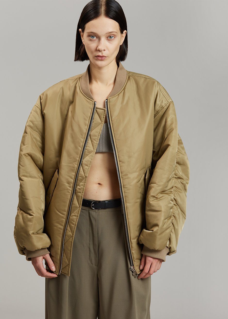 Astra Bomber Jacket - Olive