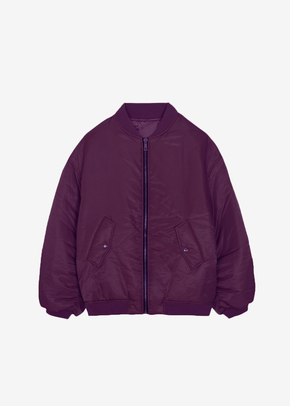 Astra Bomber Jacket - Royal Purple