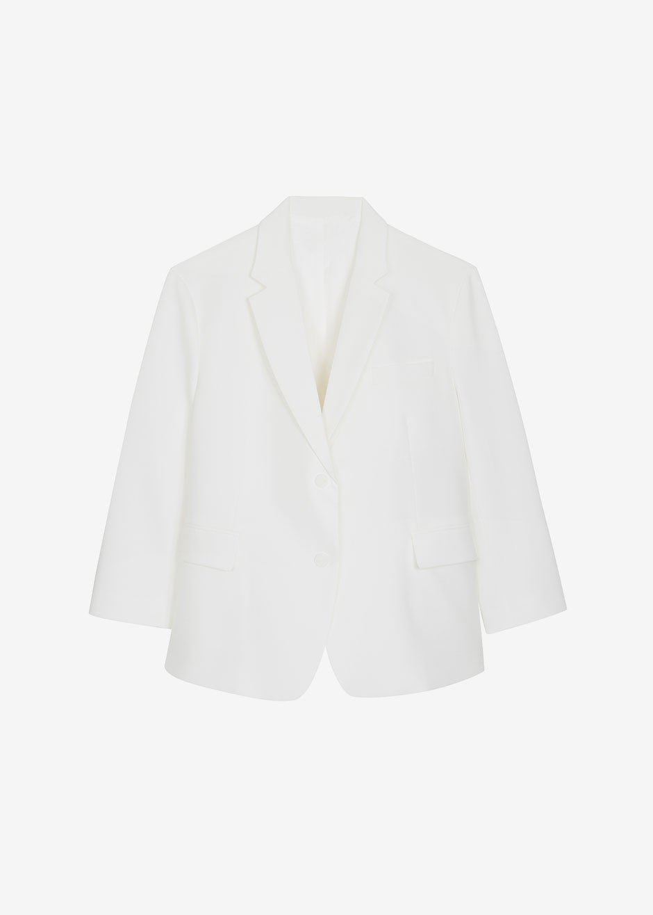 Bea Blazer - White