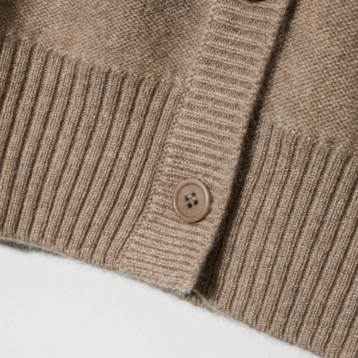 100% Cashmere Elegant Cable Knit Cardigan