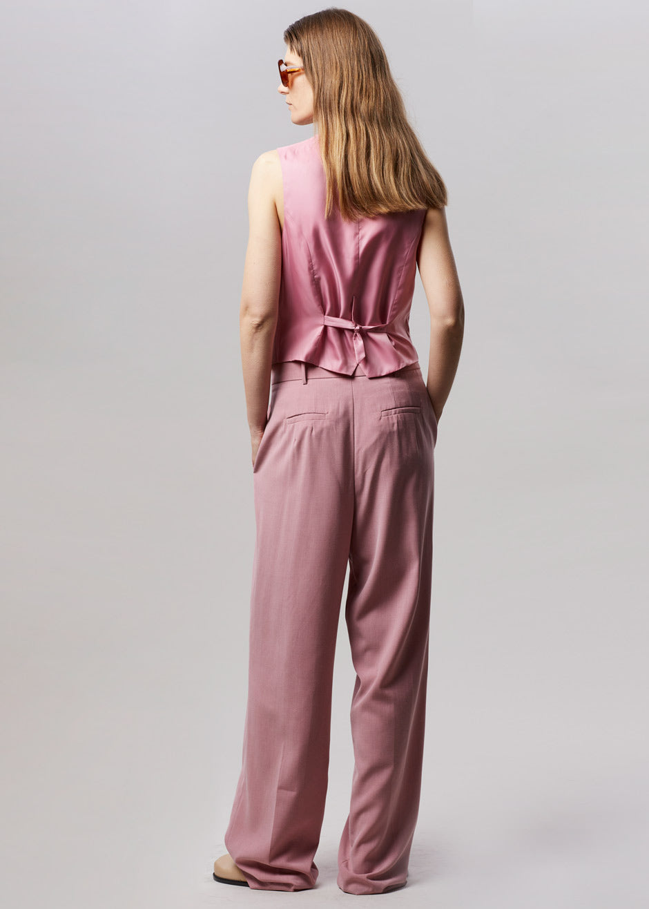 Gelso Waistcoat - Rose