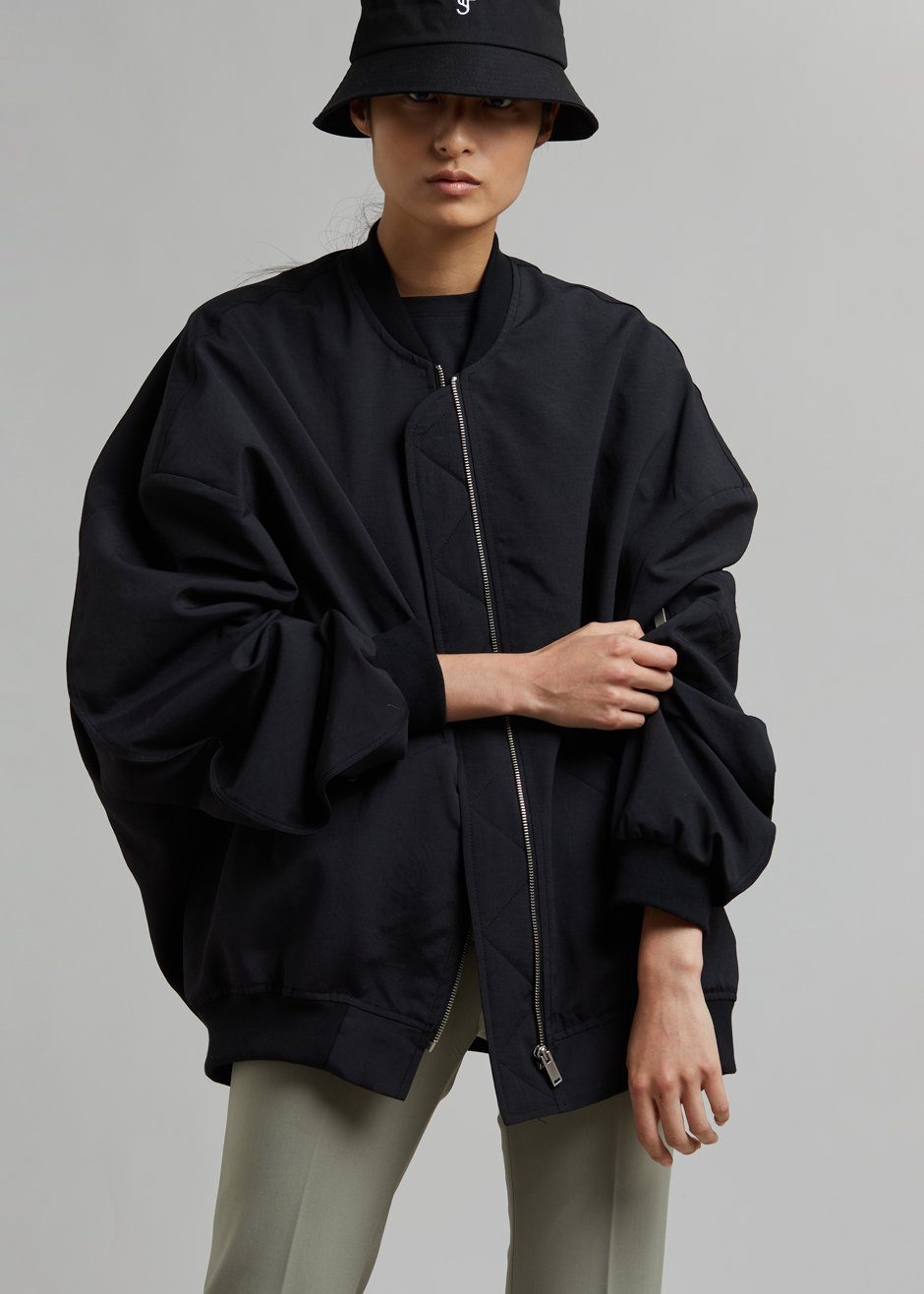 Lumi Bomber Jacket - Black